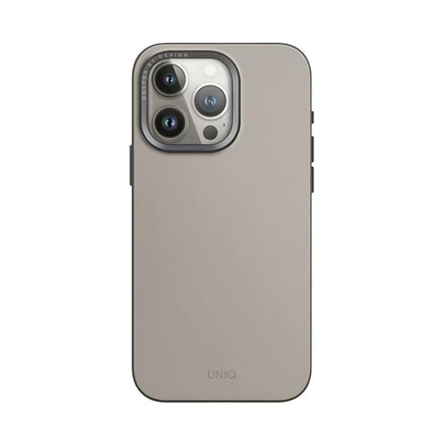 Чехол UNIQ Lyden DS для iPhone 15 Pro Ivory Lichen Green with MagSafe (UNIQ-IP6.1P(2023)-LDSIVYLGRN)