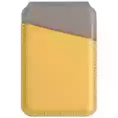 Кошелек UNIQ Lyden DS Magnetic FRID Canary Yellow/Flint Grey with MagSafe (UNIQ-LYDENDS-CYELFGRY)
