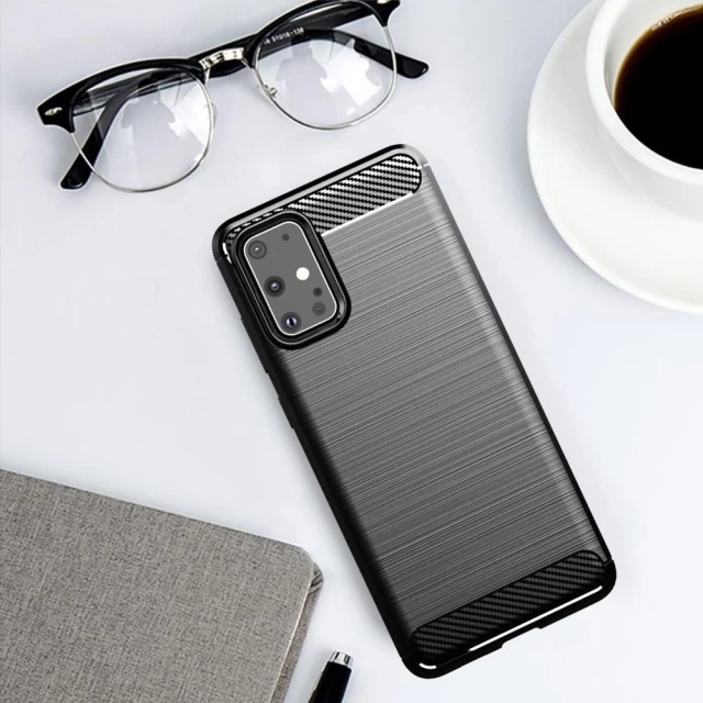 Чехол HRT Carbon Case для Samsung Galaxy S20 Ultra Black (9111201893191)