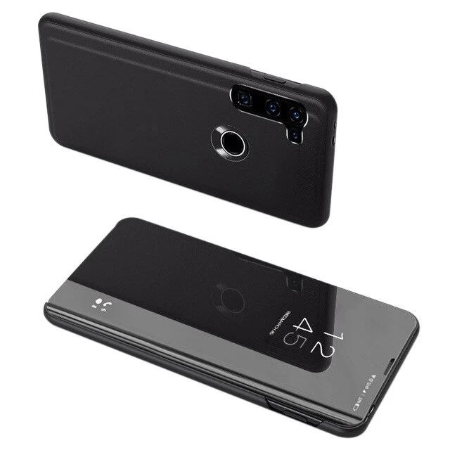 Чехол HRT Clear View для Motorola Moto G8 Power Black (9111201897939)