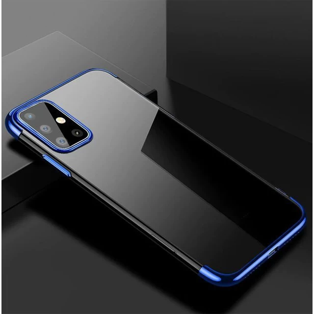 Чехол HRT Clear Color для Huawei P40 Blue (9111201898462)