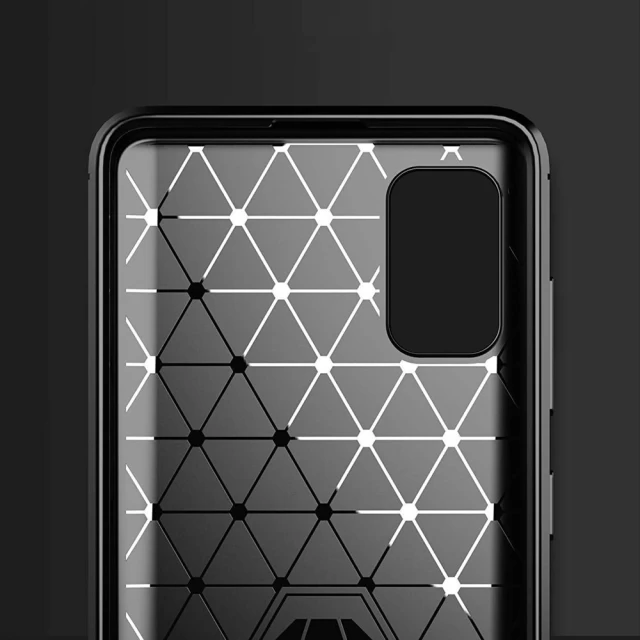 Чехол HRT Carbon Case для Huawei P40 Black (9111201899025)