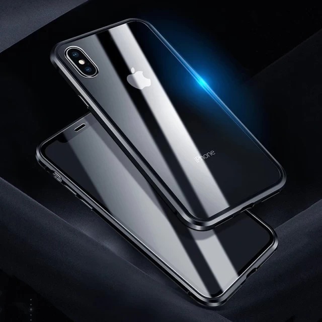 Чехол и защитное стекло Wozinsky Magnetic Case 360 для Samsung Galaxy A71 Black (9111201899346)