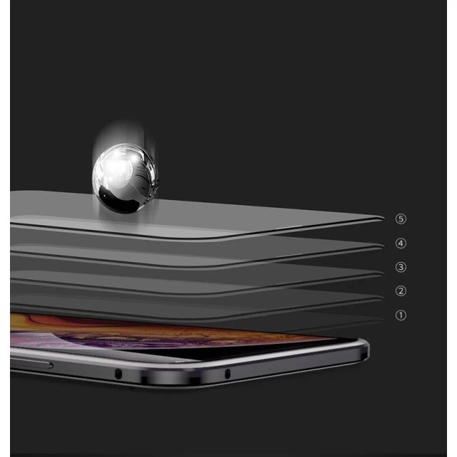 Чохол і захисне скло Wozinsky Magnetic Case 360 для Samsung Galaxy A71 Black (9111201899346)