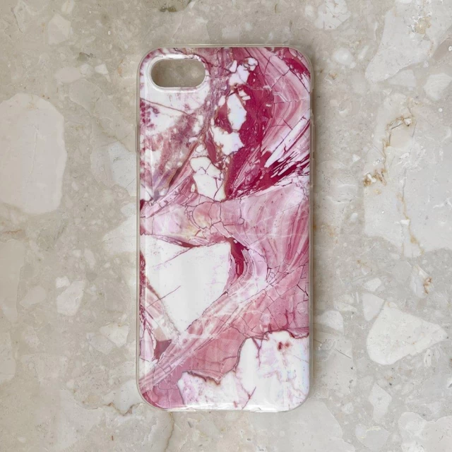 Чехол Wozinsky Marble для Samsung Galaxy A41 Pink (9111201900356)
