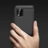 Чехол HRT Carbon для Xiaomi Mi 10 Lite Black (9111201902596)