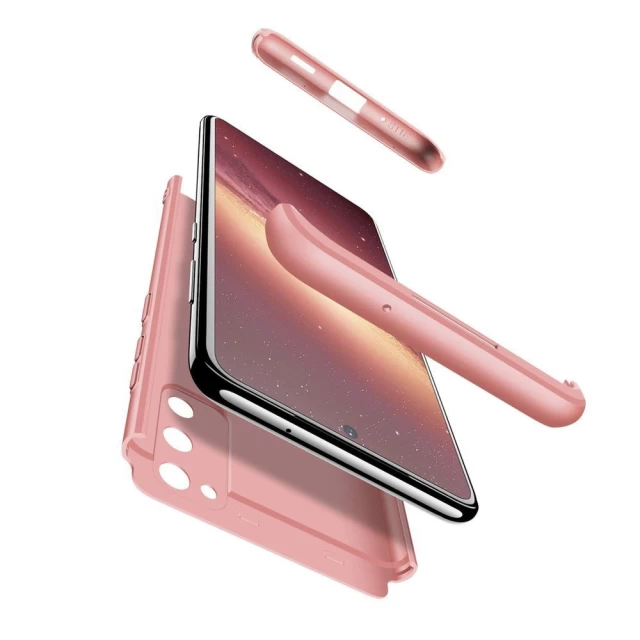Чехол GKK 360 для Samsung Galaxy A41 Pink (9111201904316)