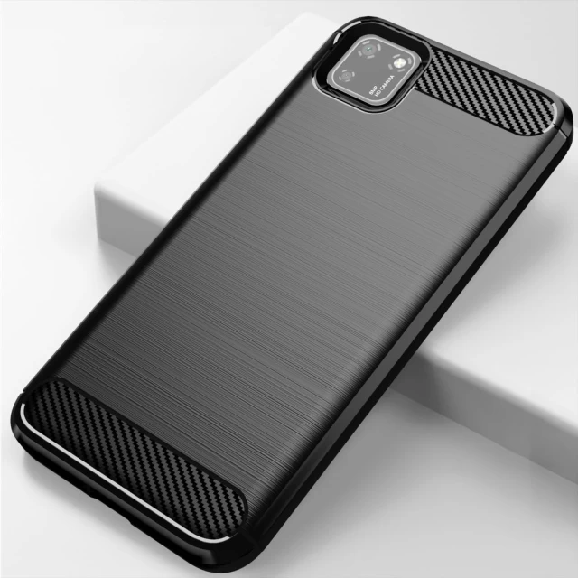 Чехол HRT Carbon для Huawei Y5p Black (9111201904989)