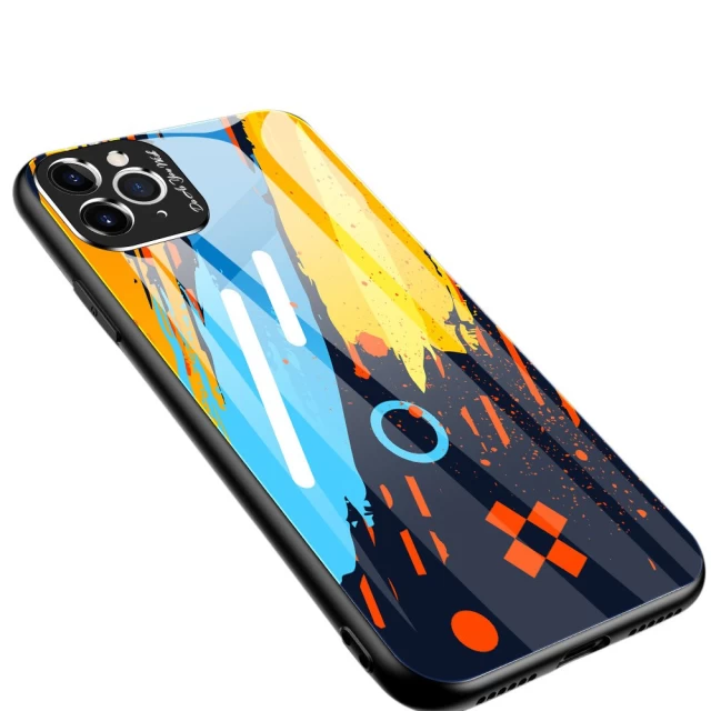 Чехол HRT Color Glass для iPhone 11 Pro Multicolor (9111201905481)