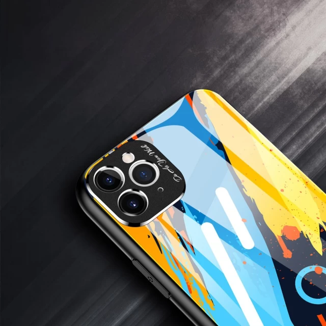 Чехол HRT Color Glass для iPhone 11 Pro Multicolor (9111201905481)