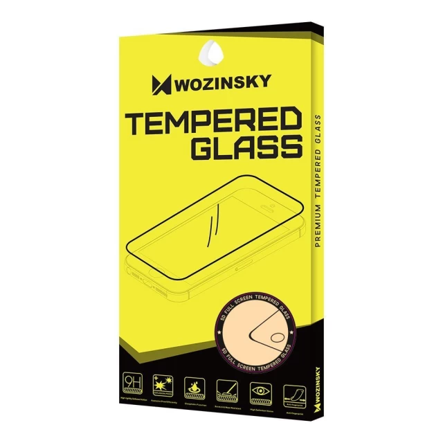 Защитное стекло Wozinsky Tempered Glass Full Glue для Huawei Y5p Black (9111201905931)