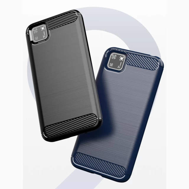 Чехол HRT Carbon для Huawei Y5p Blue (9111201906037)