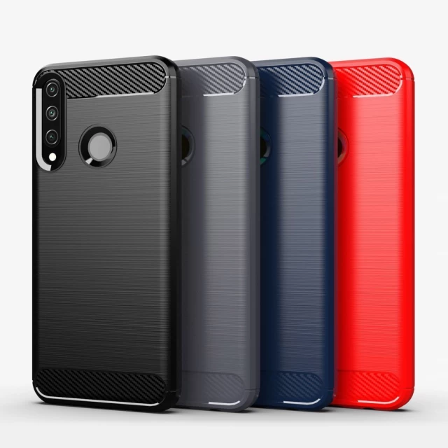 Чохол HRT Carbon для Huawei Y6p Blue (9111201906044)