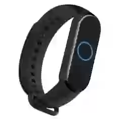 Ремінець HRT Silicone Wristband Strap для Xiaomi Mi Band 5 Black (9111201906655)