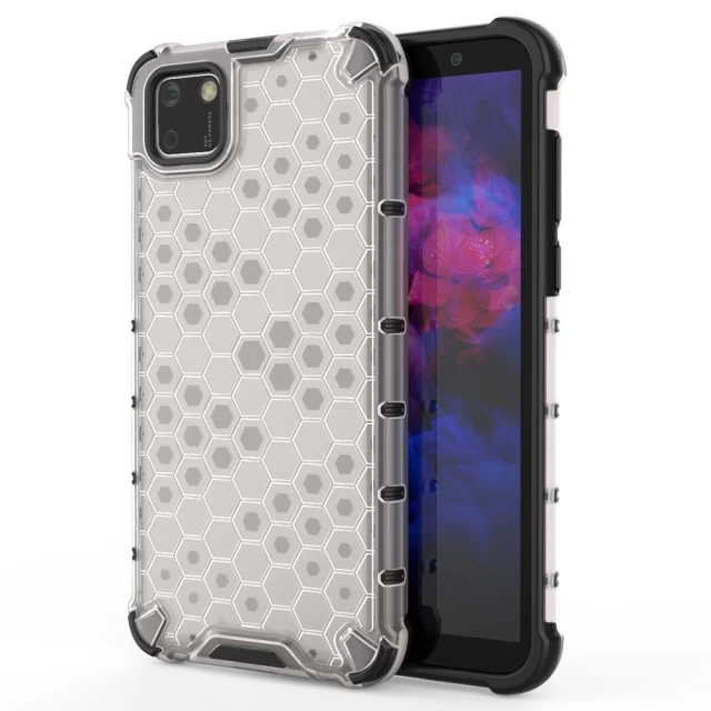 Чохол HRT Honeycomb для Huawei Y5p Transparent (9111201908123)