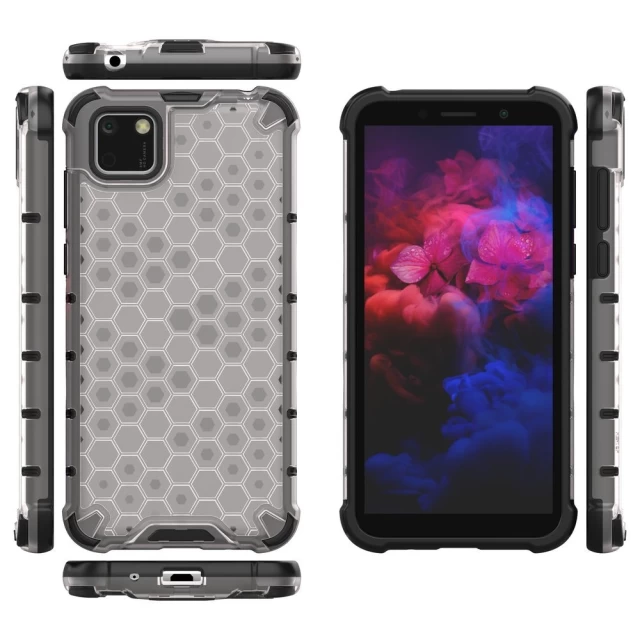 Чохол HRT Honeycomb для Huawei Y5p Transparent (9111201908123)