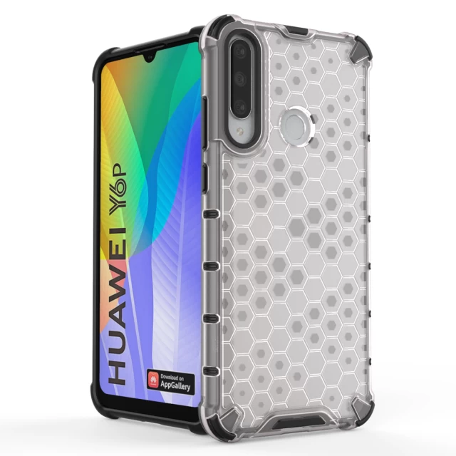 Чехол HRT Honeycomb для Huawei Y6p Transparent (9111201908185)