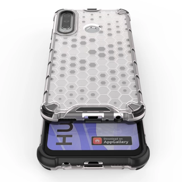 Чехол HRT Honeycomb для Huawei Y6p Transparent (9111201908185)