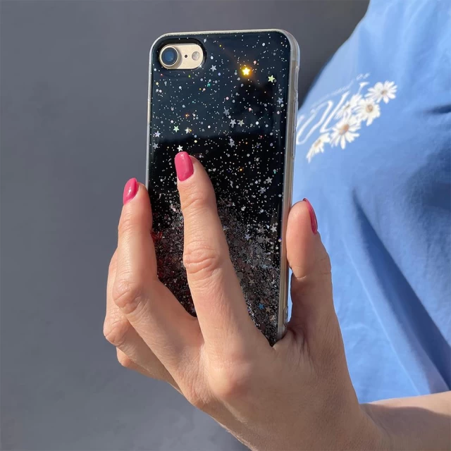 Чехол Wozinsky Star Glitter для Samsung Galaxy A31 Black (9111201909359)