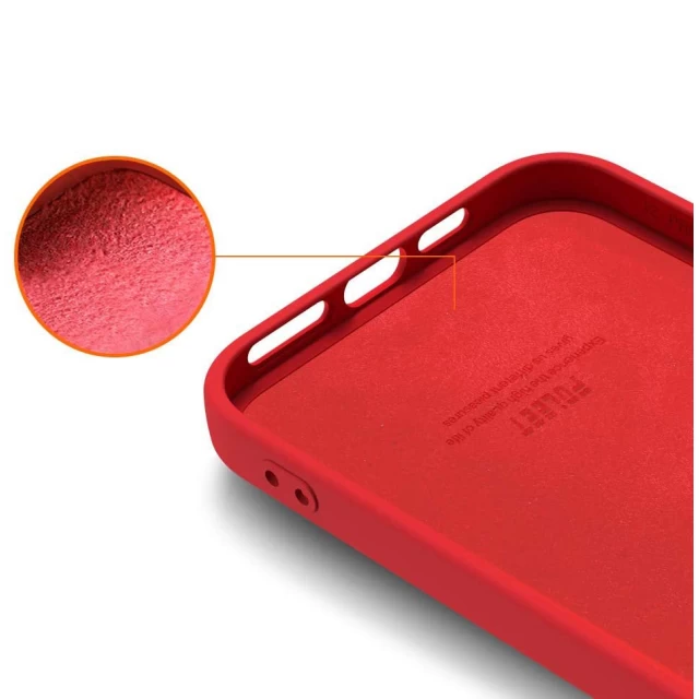 Чехол HRT Silicone для iPhone 12 Pro Max Red (9111201910126)
