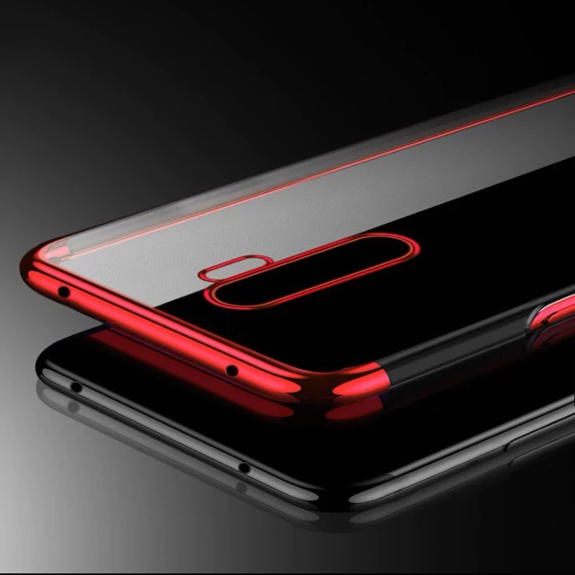 Чехол HRT Clear Color для Xiaomi Redmi 9 Red (9111201910225)
