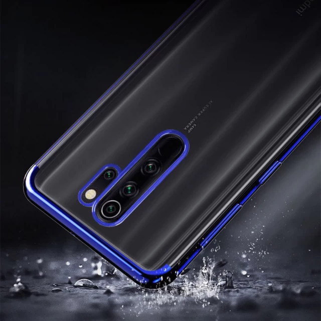 Чехол HRT Clear Color для Xiaomi Redmi 9 Red (9111201910225)