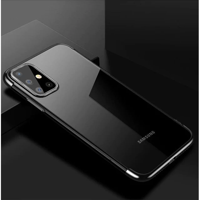 Чохол HRT Clear Color для Samsung Galaxy A41 Black (9111201910317)