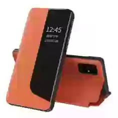Чехол HRT Eco Leather View Case для Huawei P40 Orange (9111201913714)
