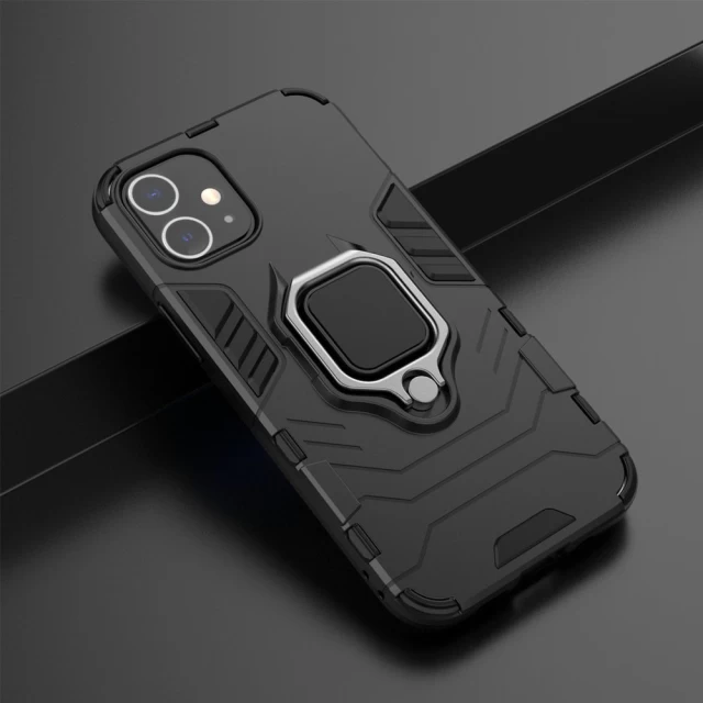 Чехол HRT Ring Armor для iPhone 12 mini Black (9111201914513)