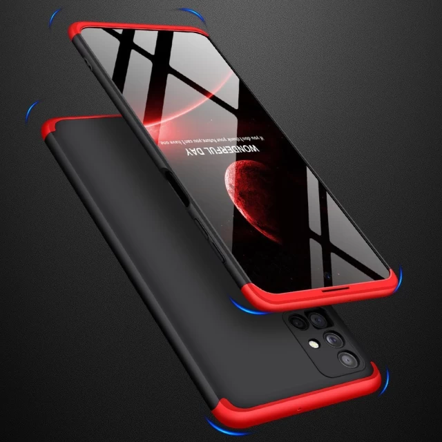Чохол GKK 360 для Samsung Galaxy M51 Black/Red (9111201915053)