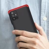 Чехол GKK 360 для Samsung Galaxy M51 Black/Red (9111201915053)