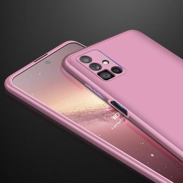 Чехол GKK 360 для Samsung Galaxy M51 Pink (9111201915084)