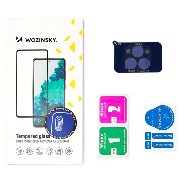 Защитное стекло Wozinsky для камеры iPhone 12 mini Camera Tempered Glass 9H Transparent (9111201915244)