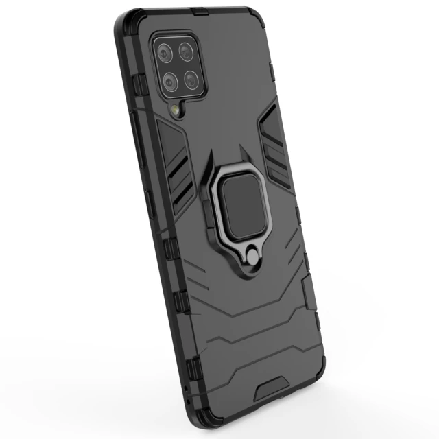 Чехол HRT Ring Armor для Samsung Galaxy A42 5G Black (9111201915473)