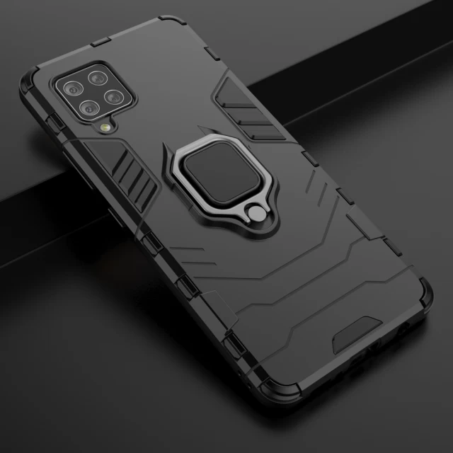 Чехол HRT Ring Armor для Samsung Galaxy A42 5G Black (9111201915473)