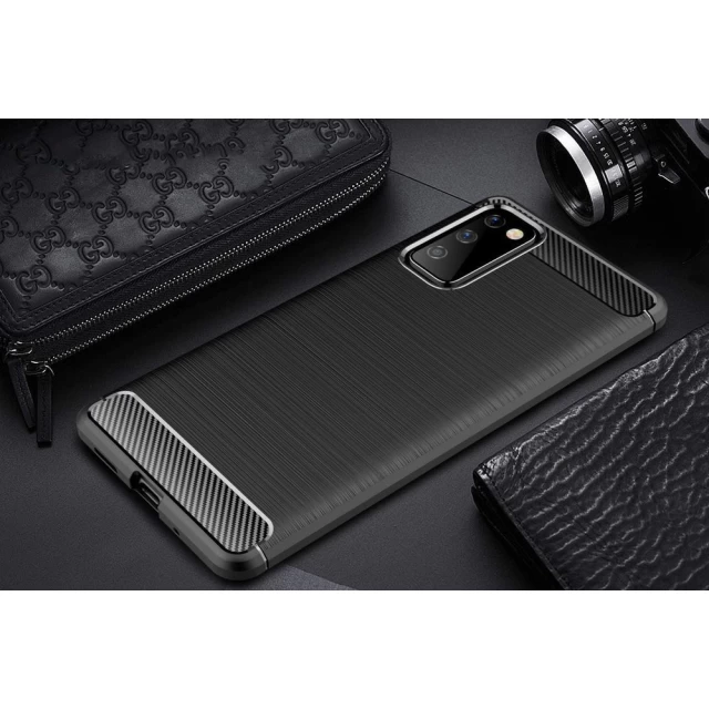 Чохол HRT Carbon для Samsung Galaxy S20 FE 5G Black (9111201916074)