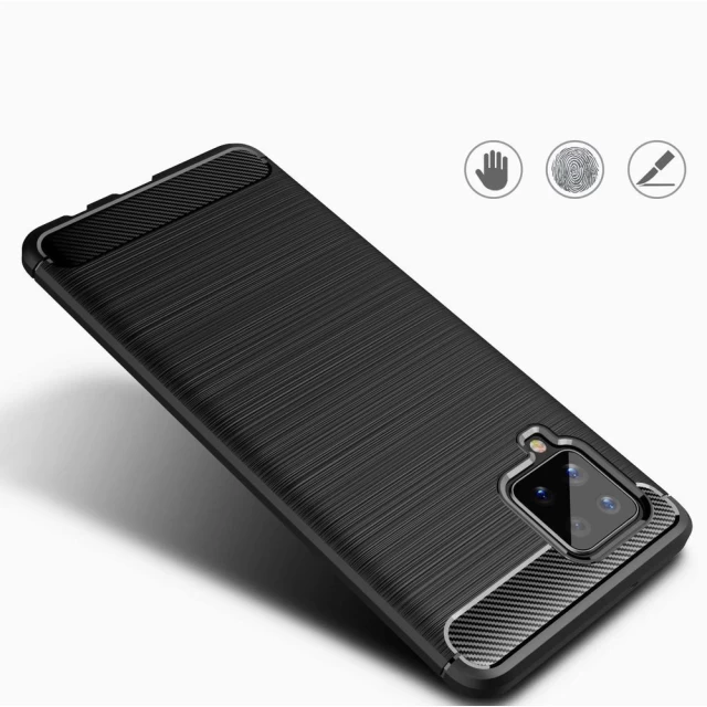 Чохол HRT Carbon для Samsung Galaxy A42 5G Black (9111201916098)