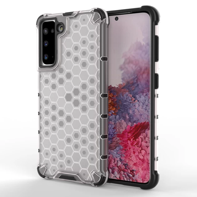 Чехол HRT Honeycomb для Samsung Galaxy S21 5G Transparent (9111201917262)