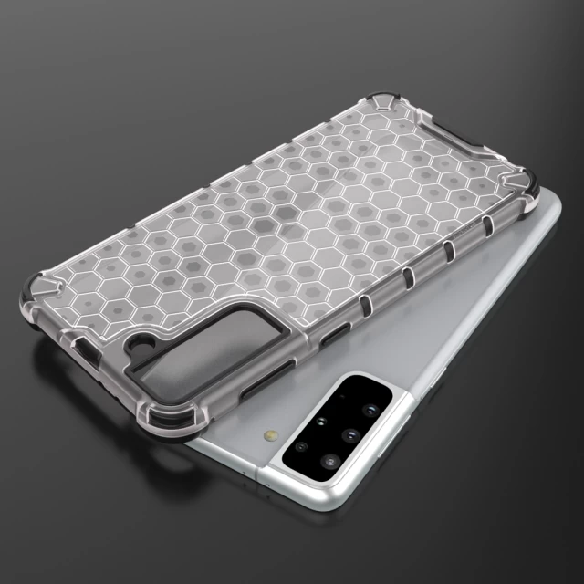 Чохол HRT Honeycomb для Samsung Galaxy S21 Plus 5G Transparent (9111201917293)