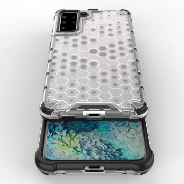 Чохол HRT Honeycomb для Samsung Galaxy S21 Plus 5G Transparent (9111201917293)