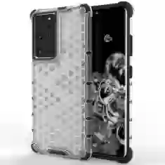 Чохол HRT Honeycomb для Samsung Galaxy S21 Ultra 5G Transparent (9111201917323)