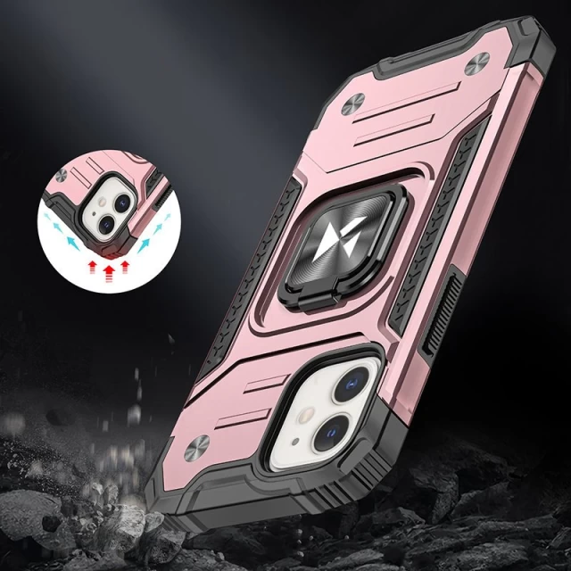 Чехол Wozinsky Ring Armor для iPhone 12 mini Pink (9111201919167)