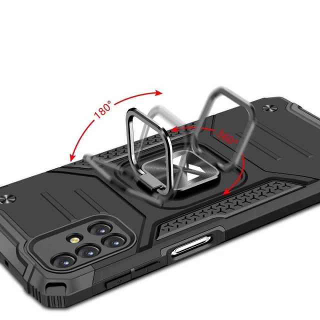 Чохол Wozinsky Ring Armor для Samsung Galaxy M31s Black (9111201919907)