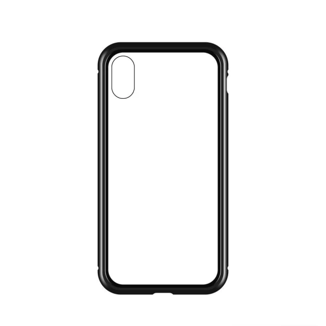 Чохол і захисне скло Wozinsky Magnetic Case 360 для iPhone 12 Pro Max Black (9111201920637)