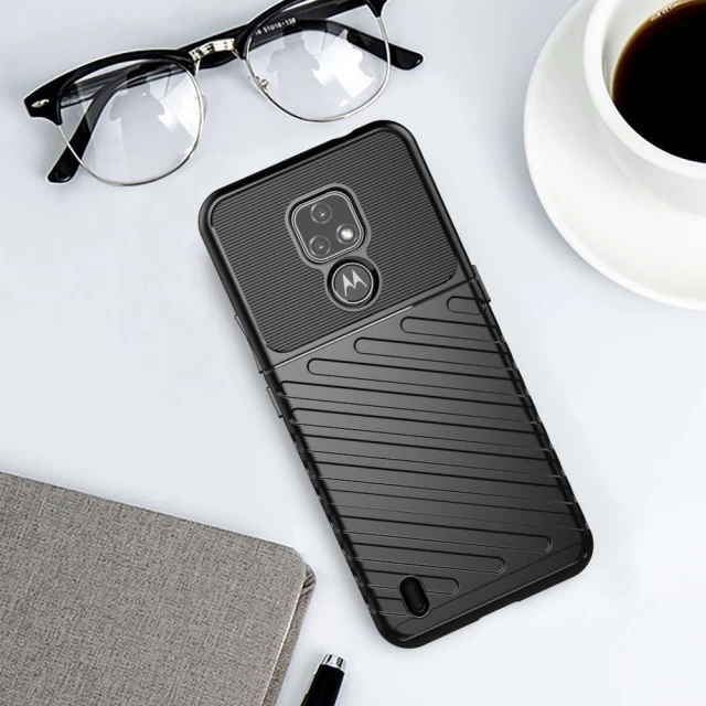 Чохол HRT Thunder Case для Motorola Moto E7 Black (9111201922433)