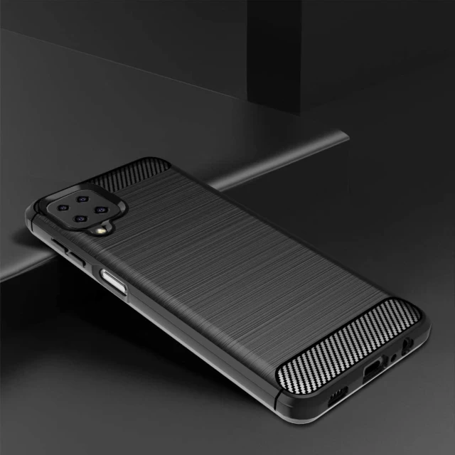 Чохол HRT Carbon для Samsung Galaxy A12 | M12 Black (9111201922884)