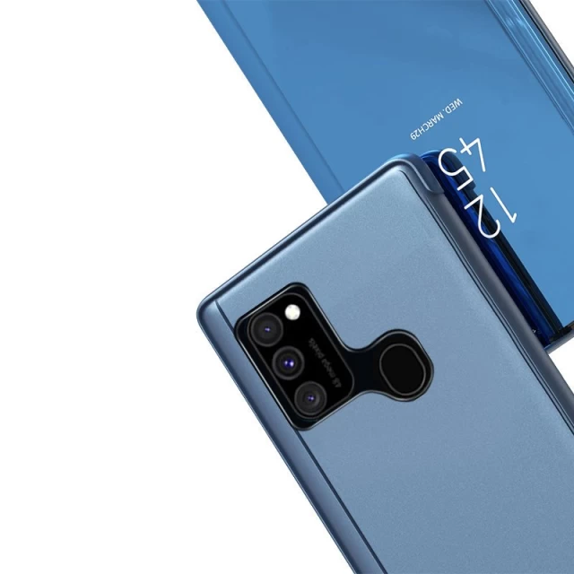 Чехол HRT Clear View для Samsung Galaxy A12 | M12 Blue (9111201922914)