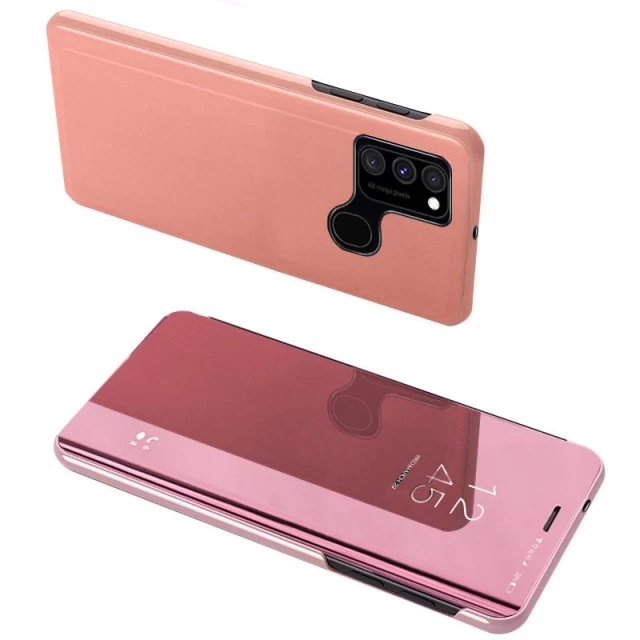 Чохол HRT Clear View для Samsung Galaxy A12 | M12 Pink (9111201922921)