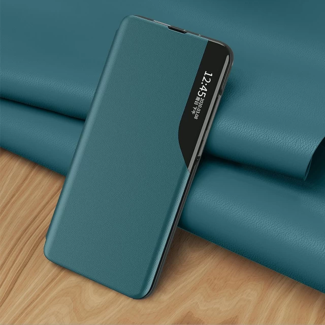 Чехол HRT Eco Leather View Case для Samsung Galaxy M51 Black (9111201922969)