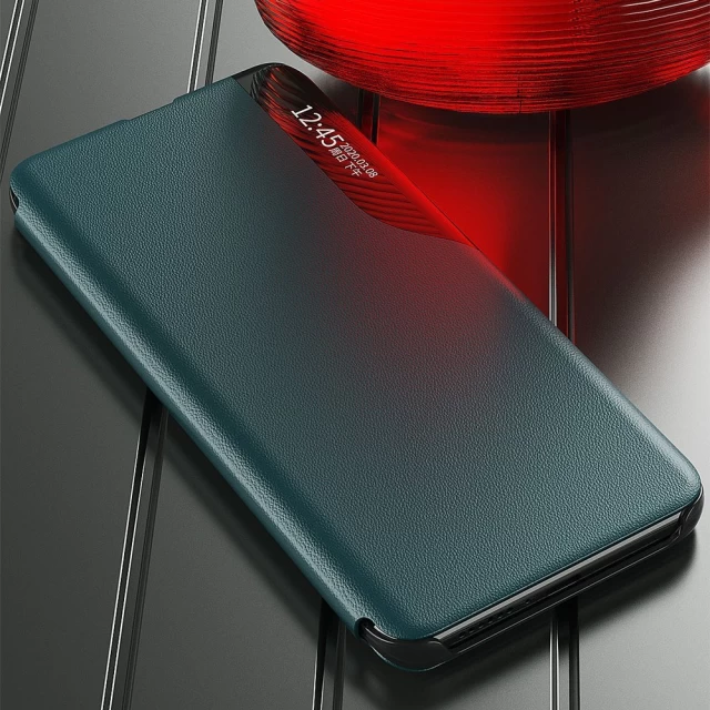 Чехол HRT Eco Leather View Case для Samsung Galaxy A12 | M12 Black (9111201923072)